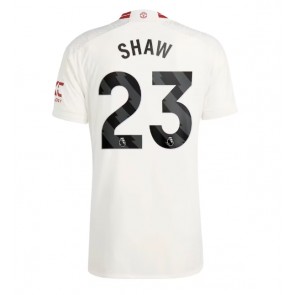 Manchester United Luke Shaw #23 Replika Tredjetrøje 2023-24 Kortærmet